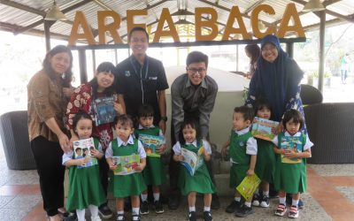 Pembelajaran Literasi di Perpustakaan YTB (26 Agustus 2019)