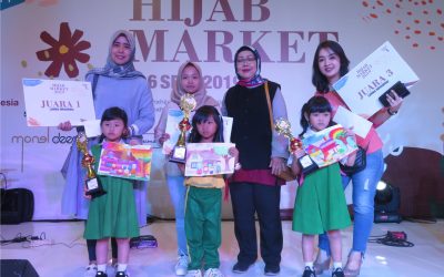 Lomba Mewarnai di acara Hijab Market (5 September 2019)