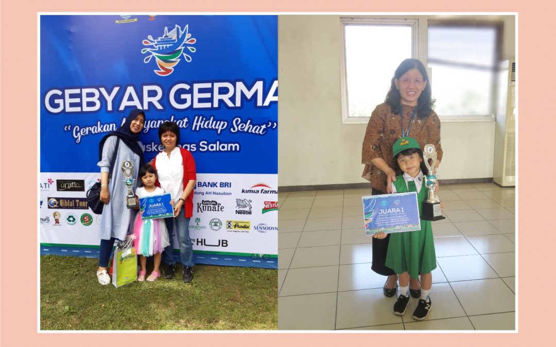  Lomba  Mewarnai  di acara Gebyar Germas UPT Puskesmas Salam 