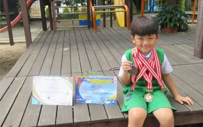 Juara 3 dan Juara Harapan 2 Kejuaraan Berenang Antar Pelajar Se-Jawa Barat